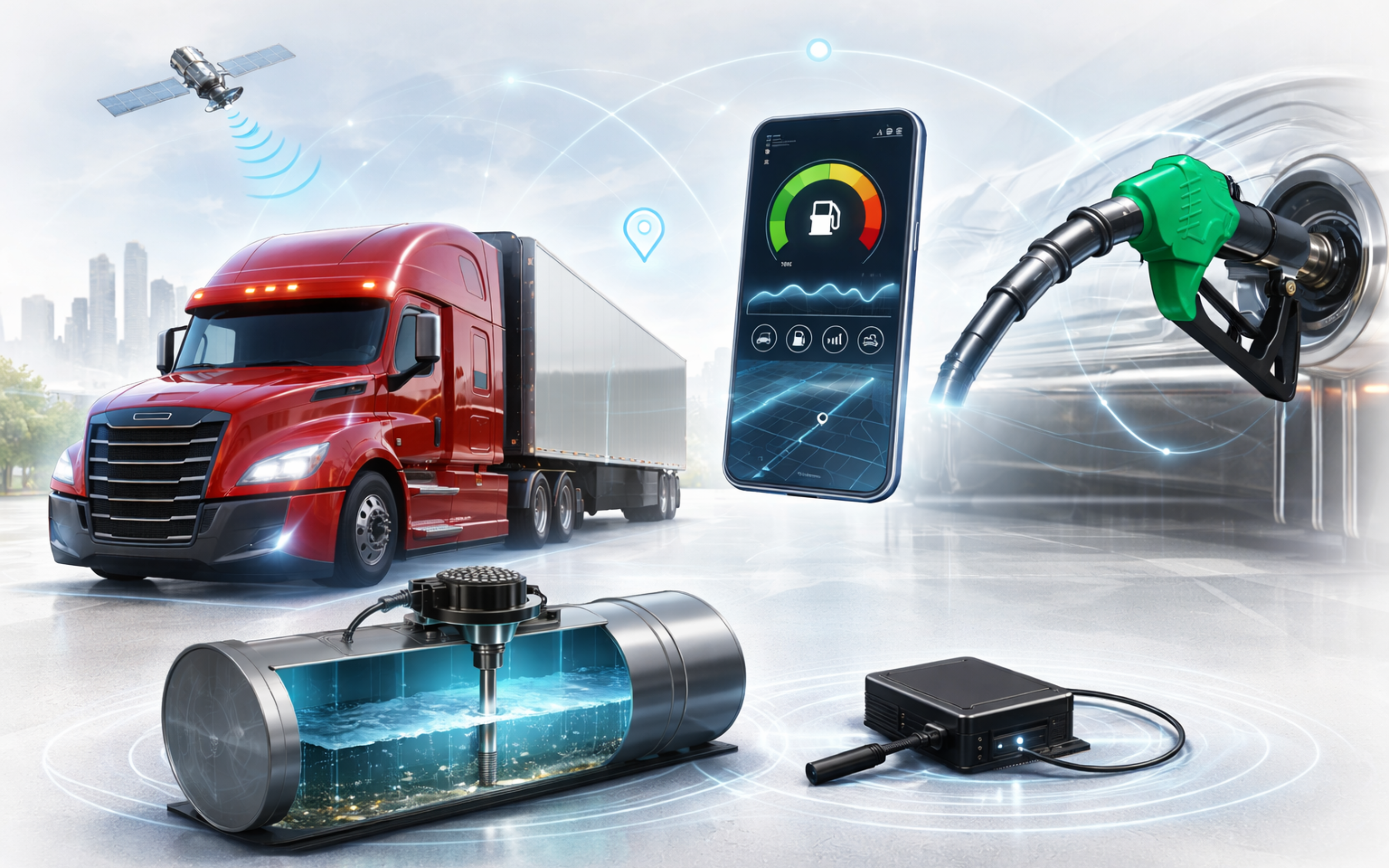 Fuel level sensors - Crescent Tracking