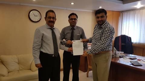 Appreciation Letter from Shaheen Insurance