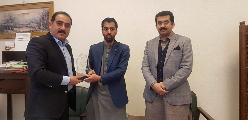 Appreciation from S & GAD, Balochistan