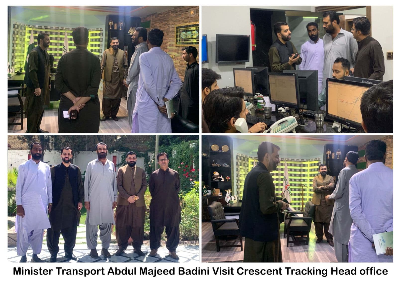 Minister Transport Balochistan Visits Head Office