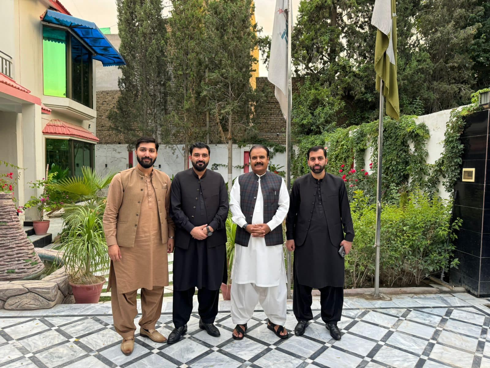 DIG Special Branch Visits Crescent Tracking Head Office