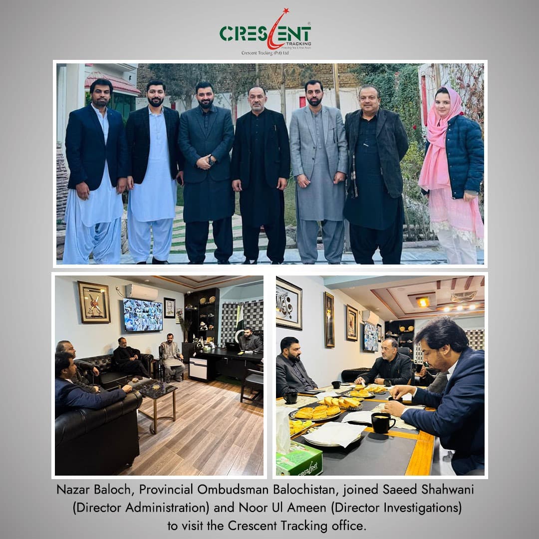 Crescent Tracking Office Visit by Provincial Ombudsman and Directors
