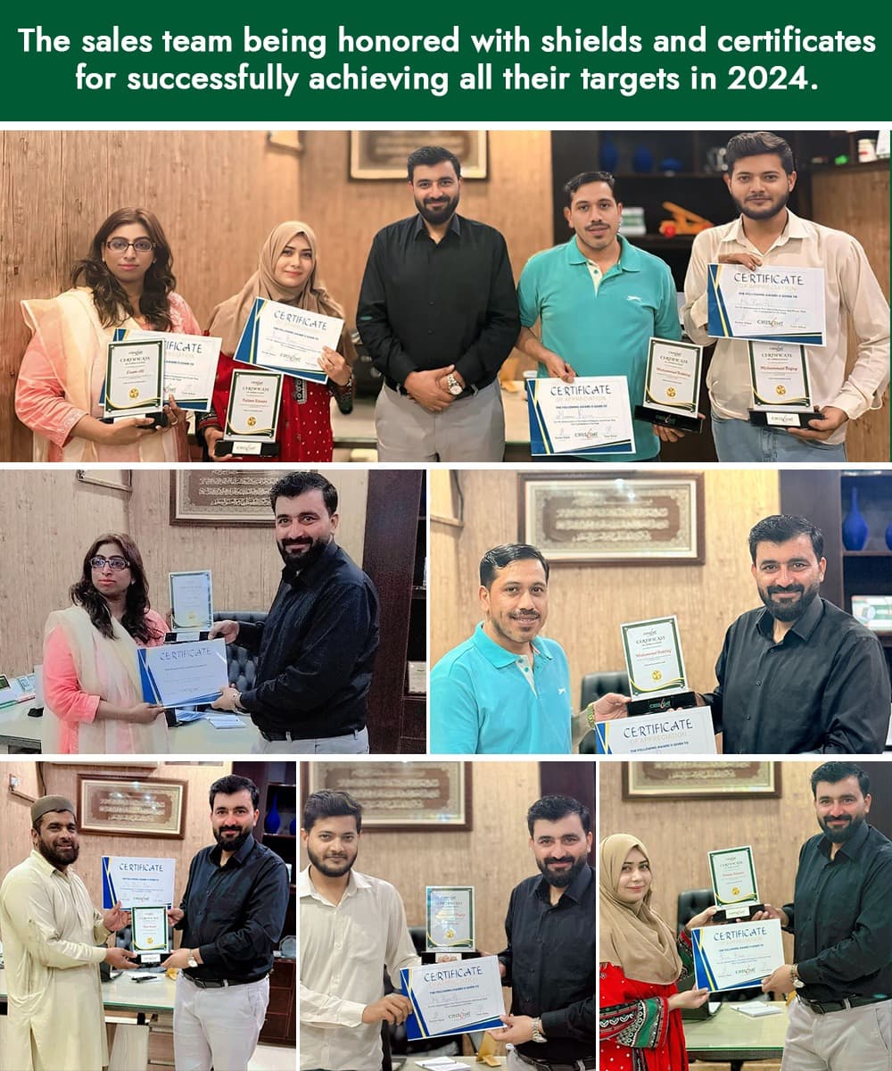 Appreciation Certificate – Karachi Office